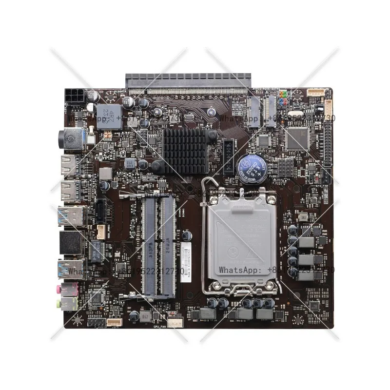 La placa principal todo en uno LVDS ultrafina B660i-P b660 se puede insertar en diagonal en la mini placa principal de la tarjeta gráfica independiente