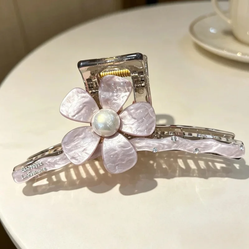 Korean Spring Summer Fresh Flo - огляд і ціна Pearl Hair Pin