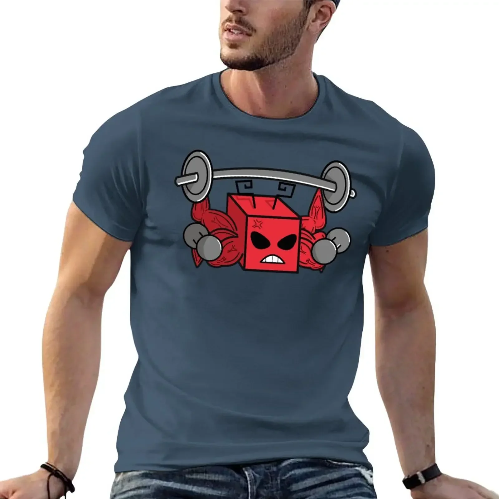 Buff Cube Ant T-Shirt Blouse boys whites Men's clothing