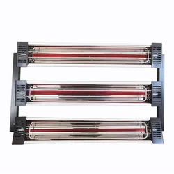 Special Baking Light Far-infrared Short-wave Heating Luxury Halogen Three-tube Baking Light