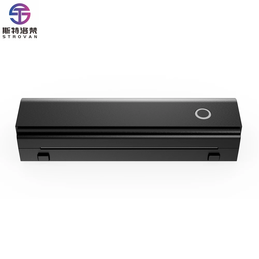 

Portable A4 Thermal Printer Business Travel Supports 3 Paper Types for Connection Mobile Phone Color Style USB