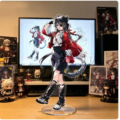 Anime Arknights:Endfield Tangtang Chen Qianyu Acrylic Stand Figure Model Plate Cosplay Collection Desktop Decor Gifts XYZ