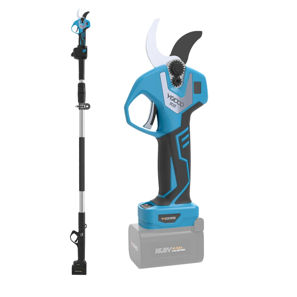 

Электрические секаторы 35 мм, садовые ножницы с выдвижным полюсом и литиевой батареей