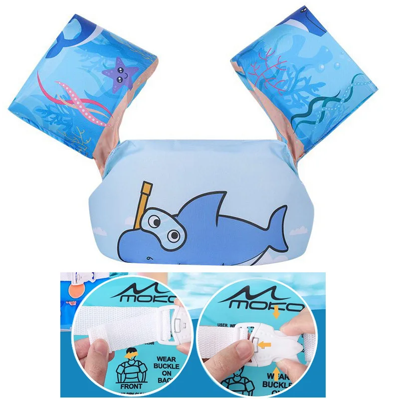 Accessorio galleggiante per piscina Accessorio galleggiante per piscina gonfiabile Apprendimento Gilet da nuoto Braccialetti di galleggiamento in schiuma Meglio dell'anello gonfiabile