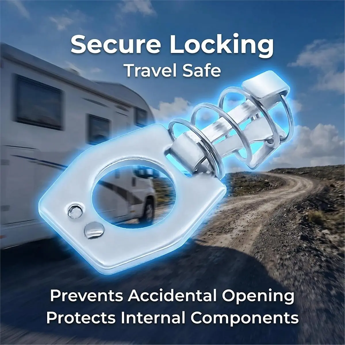 RV Water Heater Twist Cam Lock Replacement Part for RV Water Heater,Door Assembly or Gas Bottle Cover