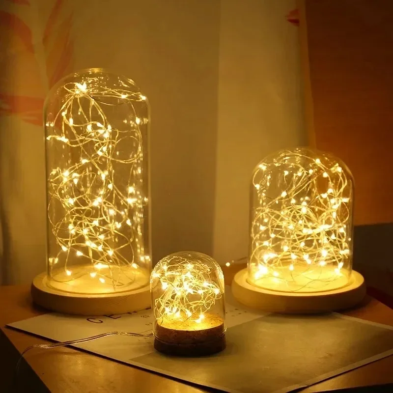 1/2/3/5/10/30M USB/Battery Fairy Light String Led Copper Wire String Light Powered for Bedroom Garden Christmas Party Decoration