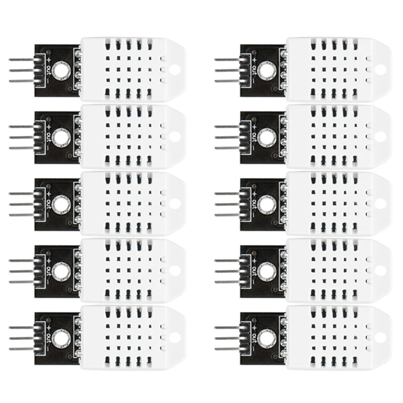 10 PCS DHT22 Digital Temperature And Humidity Sensor Temperature And Humidity Module AM2302 Electronic Building Blocks