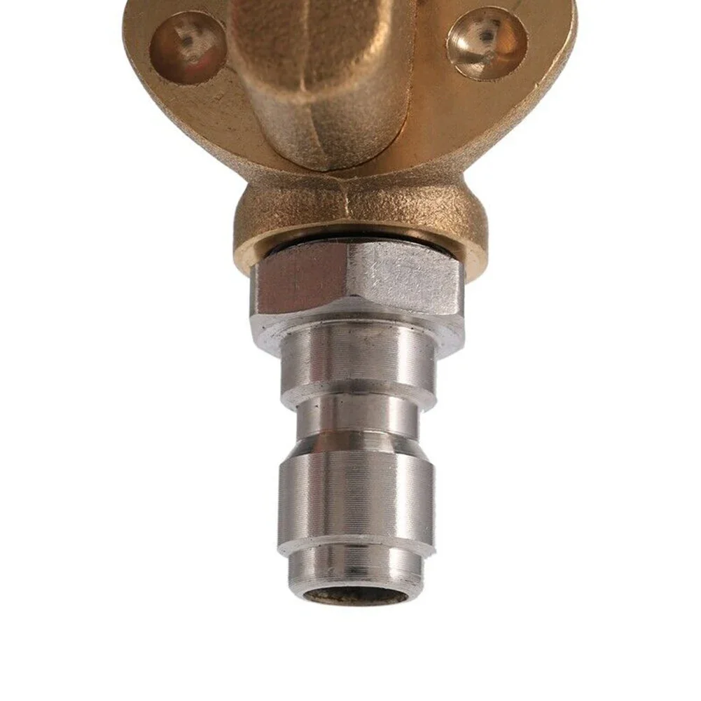 Rotary Coupler Innovative Pivoting Coupler for Pressure Washer Spray Nozzle Get Hard To Reach Surfaces Cleaned!