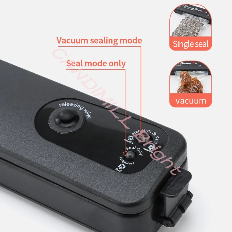 Kitchen Food Vacuum Sealer Automatic Commercial Household Vegetables Meat Fruits Packaging Machine kitchen Tool