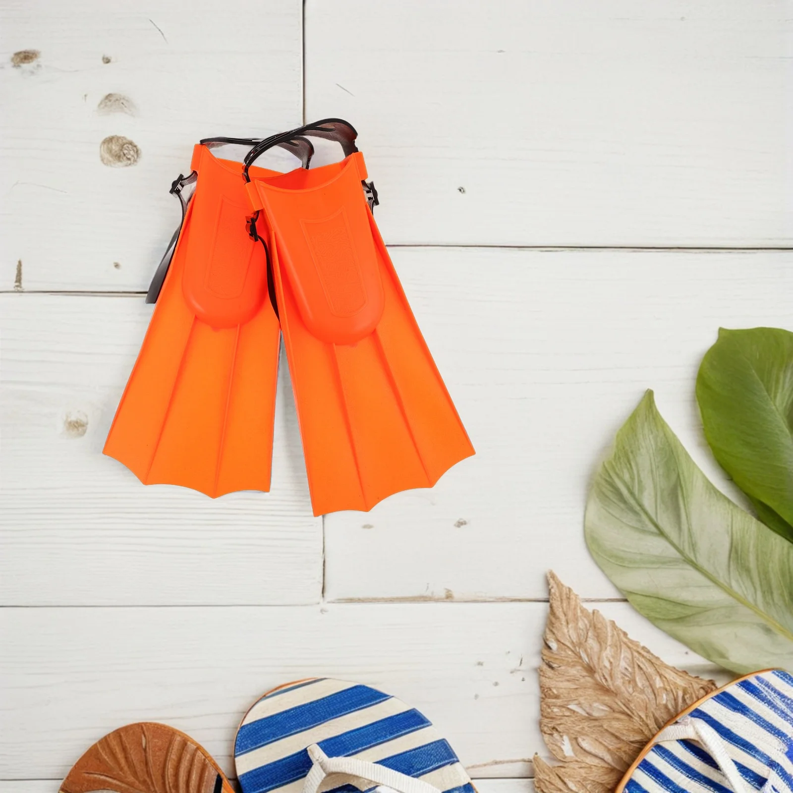 

1Pair Diving Flippers Precise Sizing Comfortable Fit Ideal for Various Diving Swimming Activities Durable Tear Resistant