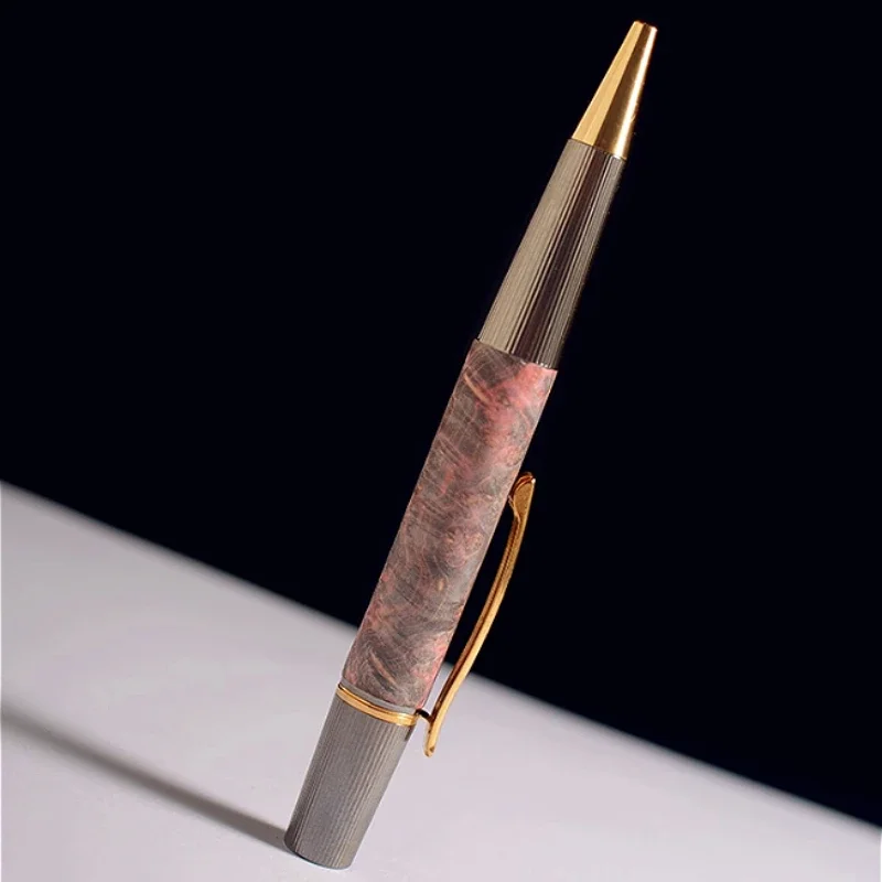 beast-handmade-luxury-rollerball-pens-black-07mm-refill-mb-natural-high-grade-stone-patterns-art-supplies-elegant-ball-pen-gift