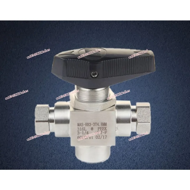 

Q13F CNG-Specific High-Pressure Ball Valve Stainless Steel 2-Position 3-Way Internal Thread Ball Valve