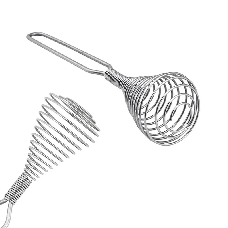 1Pc Spring Coil Whisk Wire Whip Cream Egg Beater Gravy Mixer Kitchen Cooking Tool...