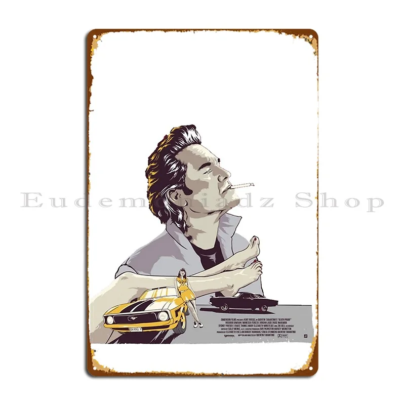 tarantino-fa-placa-de-metal-cartaz-personalizar-parede-caverna-cinema-clube-design-estanho-cartaz