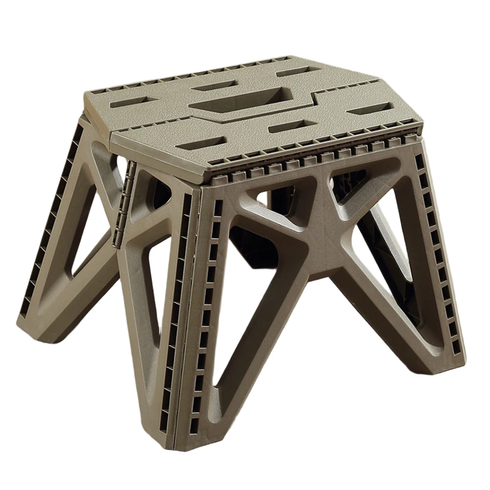 

Comfortable Portable Folding Seat Outdoor Folding Stool EN14183 Quality Assurance Sturdy Plastic Construction Indoor Use