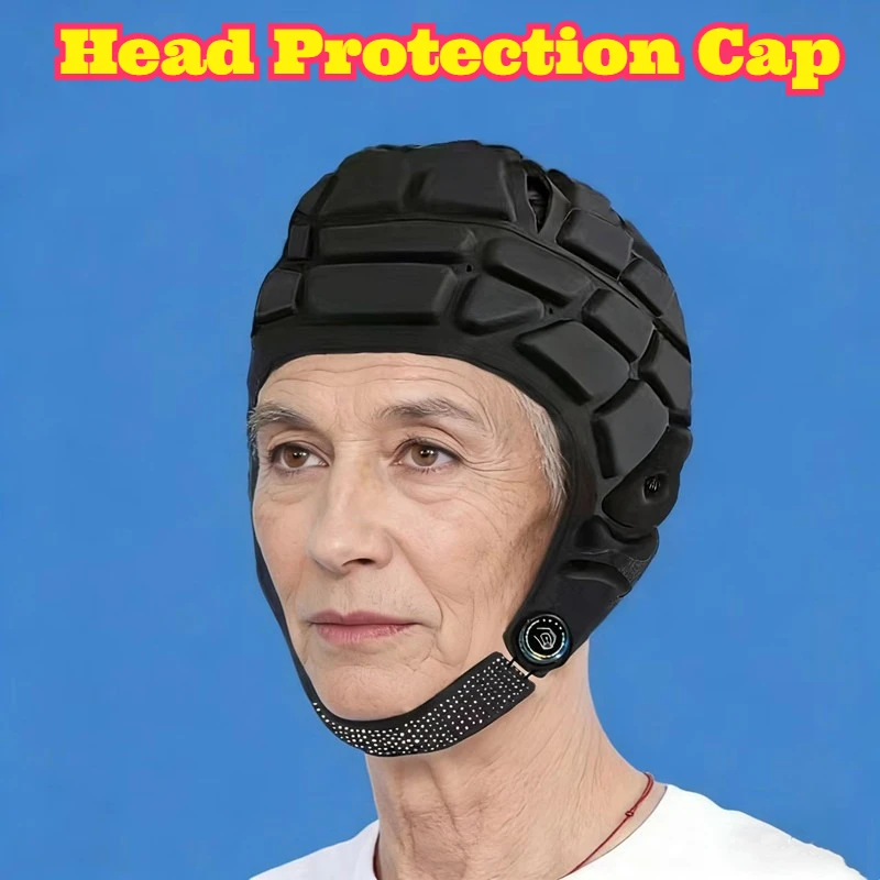 

Head Protection Cap Anti Fall Anti Collision Headwear Cycling Headgear Post Surgery Protective Hat Elderly Safety Rugby Style