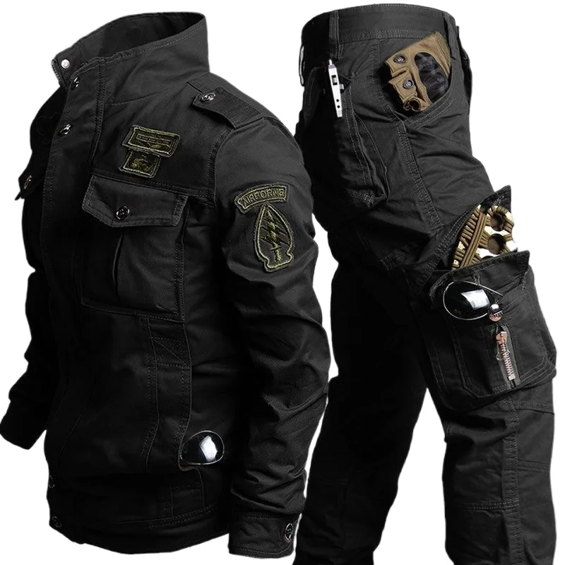 Traje táctico multibolsillo fuerzas especiales – Resistente para outdoor