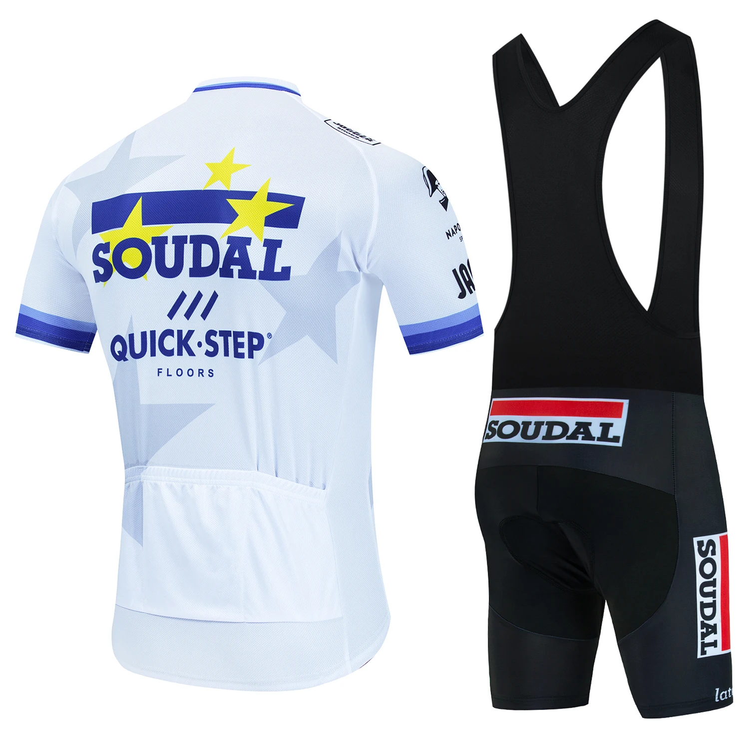 2024 Summer Short sleeved Bicycle Set, Men's Mountain Bike Outdoor Cycling Suit