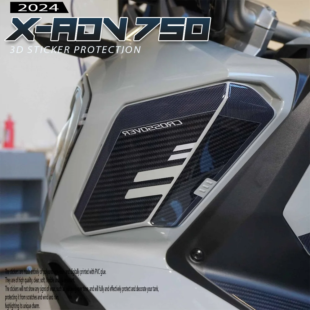 

For X-ADV 750 Decorative Stickers Motorcycle 3D Stickers Protected in Storage Box Xadv750 X ADV 750 X ADV750 2024-