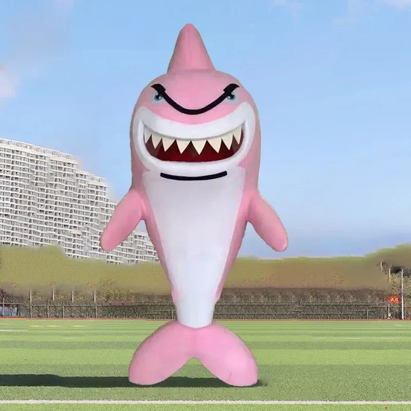 Kostium Maskotki Niebieskiego Rekina Cosplay Delfina Strój Kreskówkowy Karnawałowy Kostium Przebranie na Halloween Karnawał Cosplay