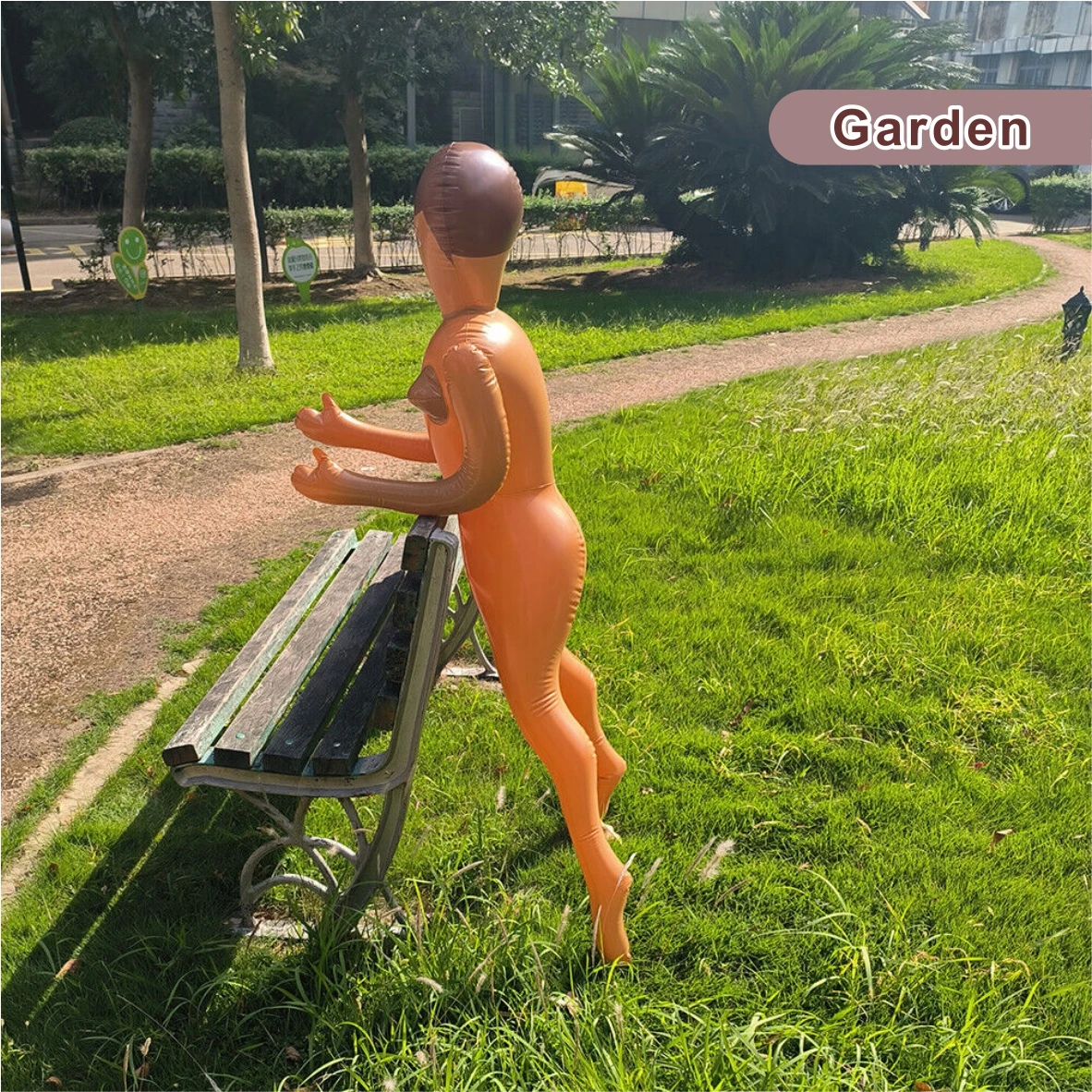 Blow Up Male And Female Inflatable Dolls, Taking Pictures, Large Inflatable Models, Party Decoration Gifts, Silicone Humanoid view 4
