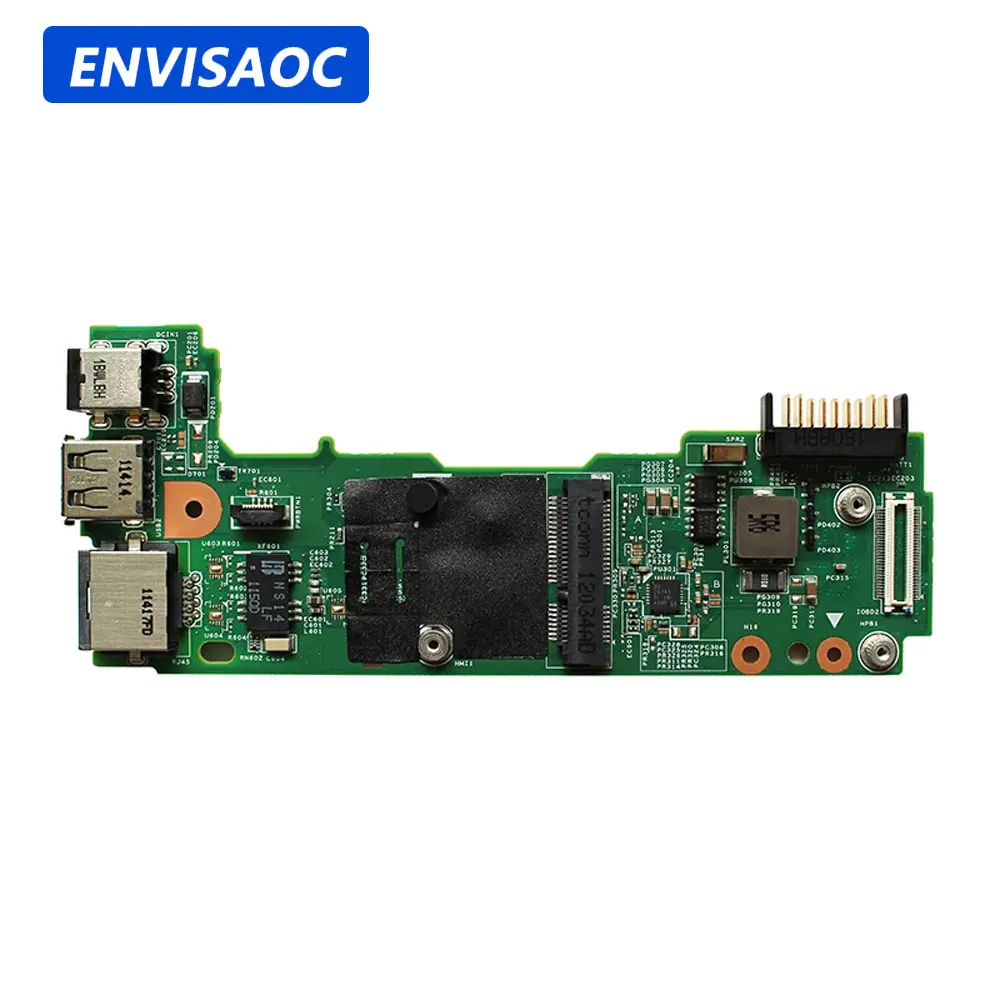 Conector de Alimentação DC-IN USB RJ45 para Notebook Dell Inspiron N4030 N4020 M4010 OEM - Placa de Carregamento 48.4EK20.011 0R039P