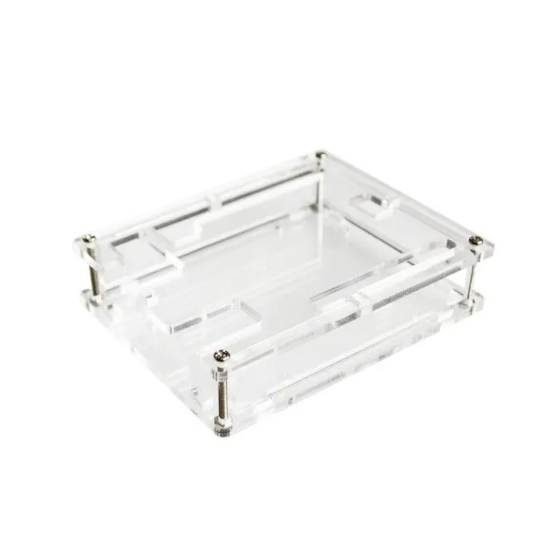 For Uno R3 Case Enclosure Transparent Acrylic Box Clear Compatible with 
