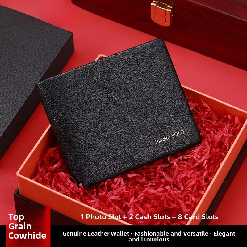 paul-men's-short-genuine-leather-wallet-calfskin-birthday-gift-for-boyfriend-husband-father-business-ol-style-synthetic-interior