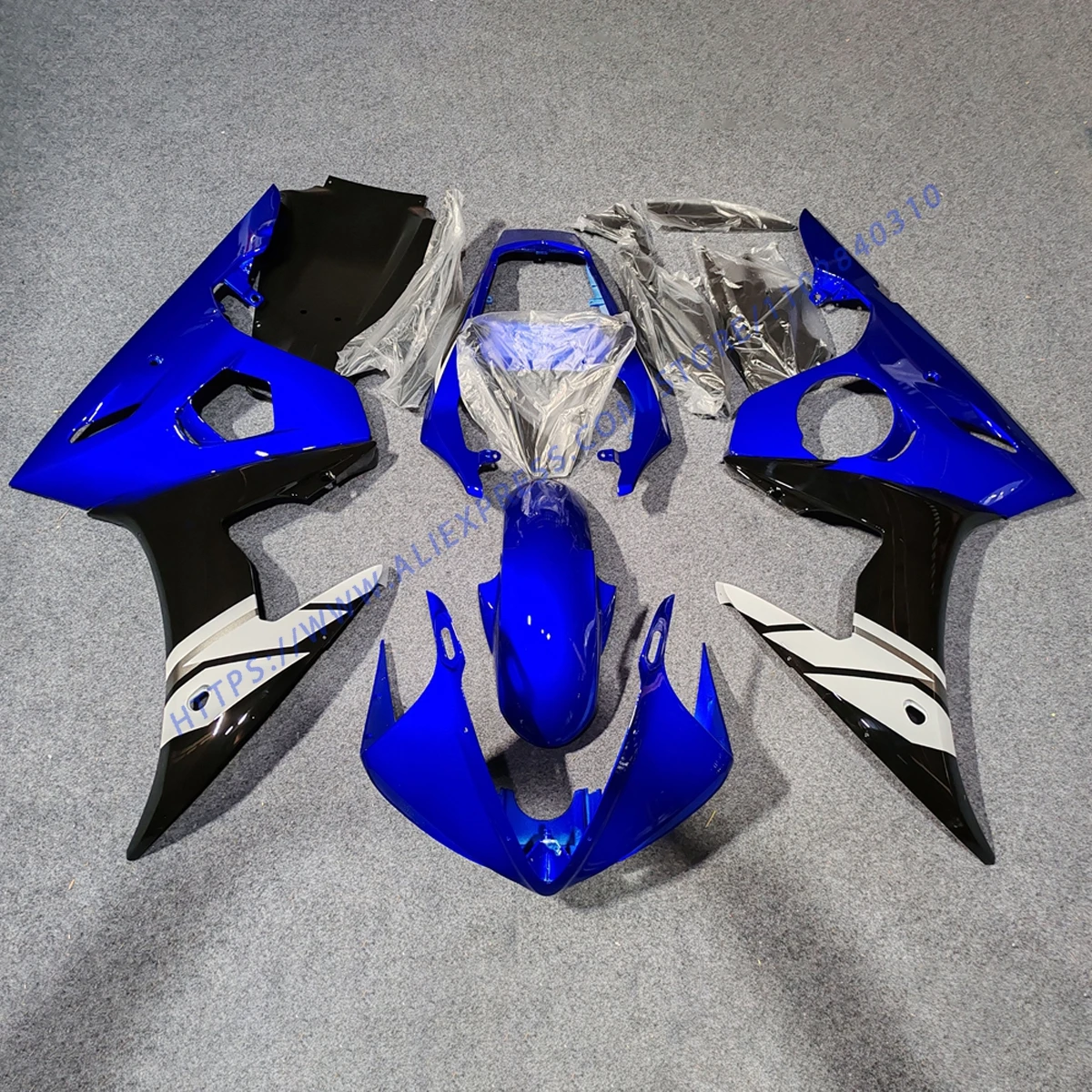 Replacement Fairing Kit fit for Yamaha R6 2003 2004 2005 5SL RJ05 Injection Moulding ABS Bodywork Cover Protectors