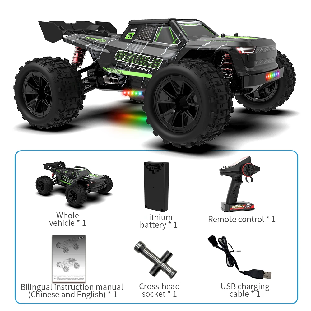 

JJRC C8831 1:14 RC Car 2.4G Remote Control 35KM/h High-Speed Off-road Drifting Racing Vehicle As A Toy Gift for Boys and Girls
