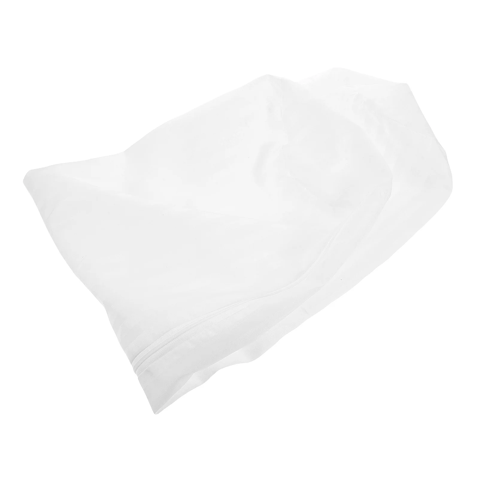 

Cabilock Roll Pillow Liner Cover Body Sofa with Zipper Soft Comfortable Round Throw Pillowcase White Cloth