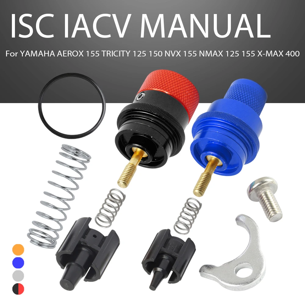 

Ручной регулятор заслонки дроссельной заслонки ISC IACV для YAMAHA AEROX 155 TRICITY 125 150 NVX 155 NMAX 125 155 X-MAX 400