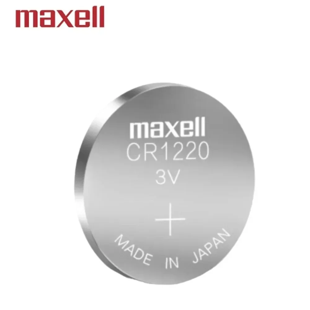 2PCS 3V MaxeII CR1220 Button Coin Cell Battery for Watch Car Remote Key CR 1220 ECR1220 GPCR1220 5012LC 3V Lithium Batteies