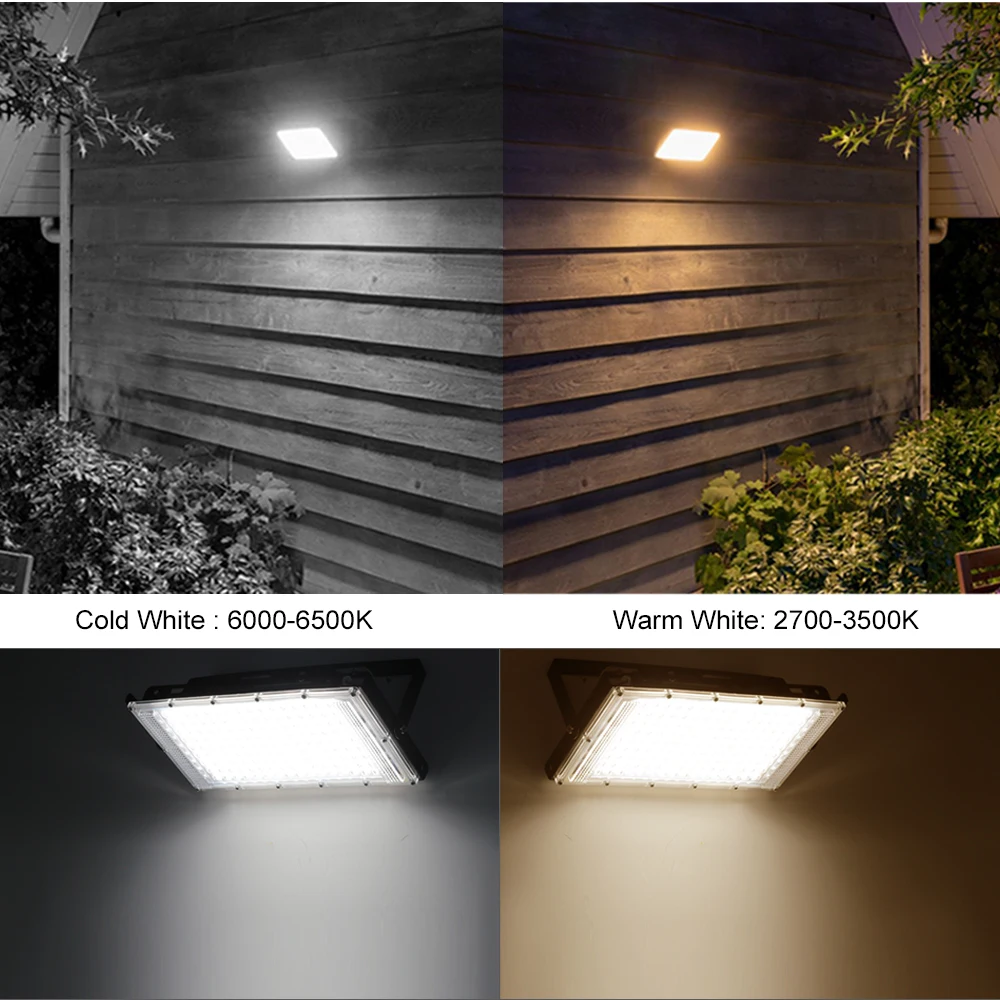 Imagem -06 - Impermeável Led Flood Light Outdoor Floodlight Reflector Street Lamp Wall Flood Lights Ip65 ac 220v 50w 100w 150w