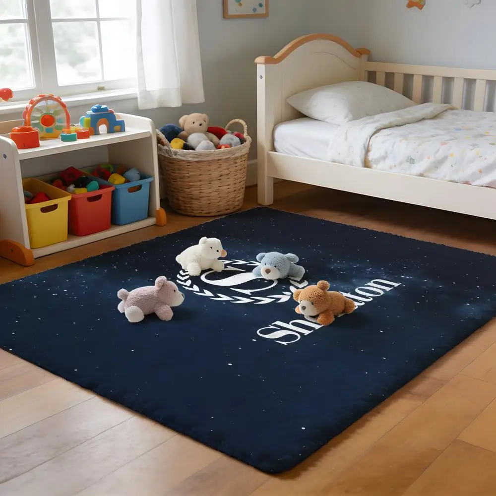 

Floor Mat Soft Flannel Rug Non-Slip Absorbent Mat for Bathroom Bedroom Home Decor Fashion S-Sheraton Hotel