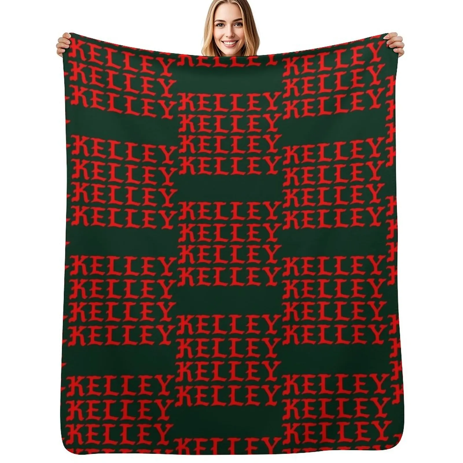 IU Kelley Kanye Throw Blanket Retros Flannel Fabric Kid'S Winter beds Fashion Sofas Soft Big Blankets
