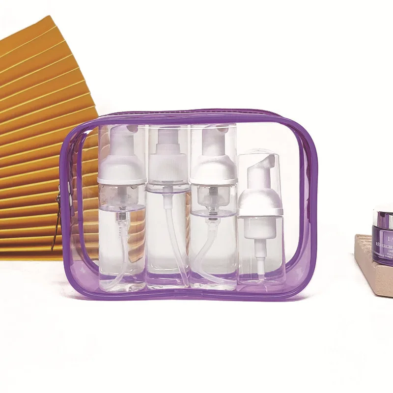 2 шт., женская портативная дорожная сумка для стирки, прозрачная водонепроницаемая сумка для хранения макияжа, большой вместительный косметический органайзер, косметический чехол