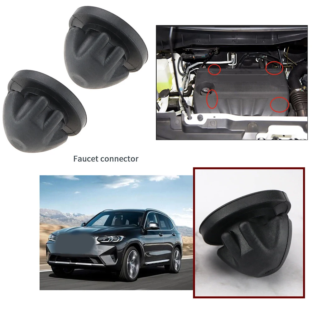 1/4Pcs Engine Hood Bump Stops Engine Cover Rubber Mount Grommet 11127614138 For BMW 1 Series E88 E82 F20 F20 LCI X4 For MINI F56