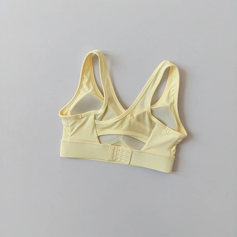 Sport-BH für Damen, stoßfest, Push-up, schöner Rücken, modisches Fitness-Top, Gym-Kleidung, Yoga-Weste, sexy Fitness-BH zum Laufen – Detail 4