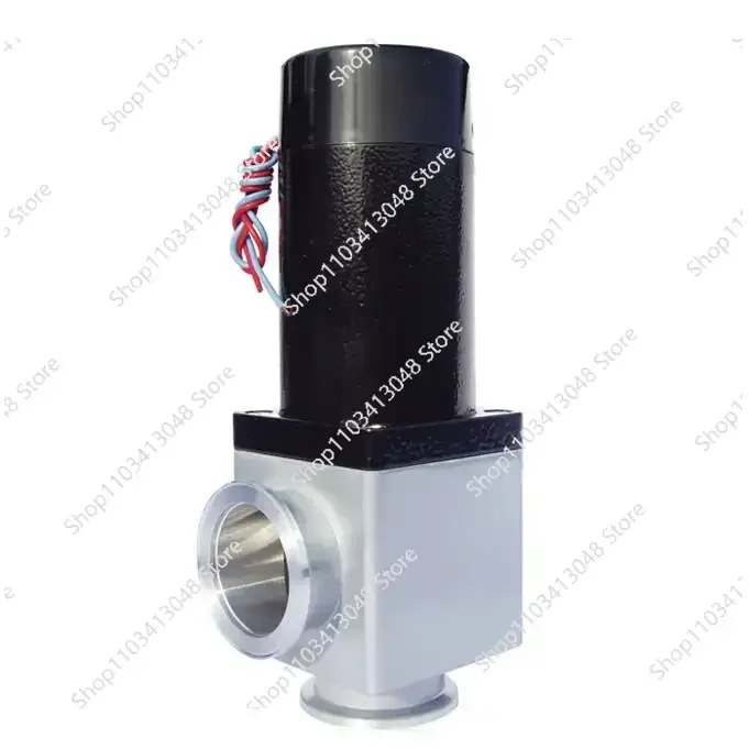 High Quality KF25  Vacuum Electromagnetic Driven Angle Valve 3/2way solenoid valve