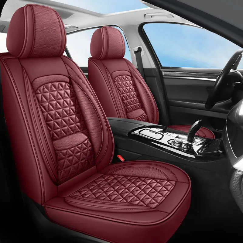 Premium Universal Fit Car Seat Covers Comfortable Auto Seat Protectors for Complete Row 5 Seats Cushion Protect