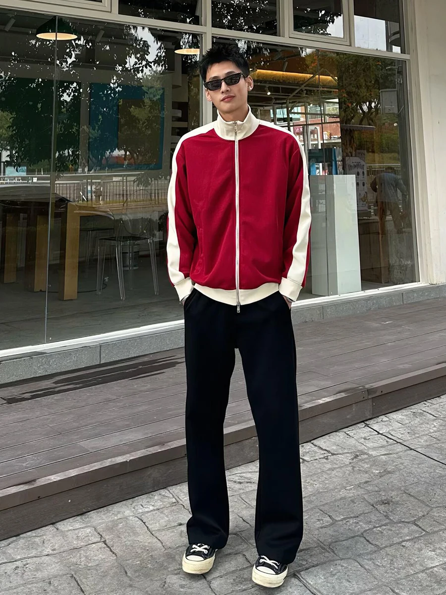 

Bla Le Blade Straight Leg High Waist Jeans Men's Spring CleanFit Slimming Pants Long Leg Visual Effect Jeans Casual Wear
