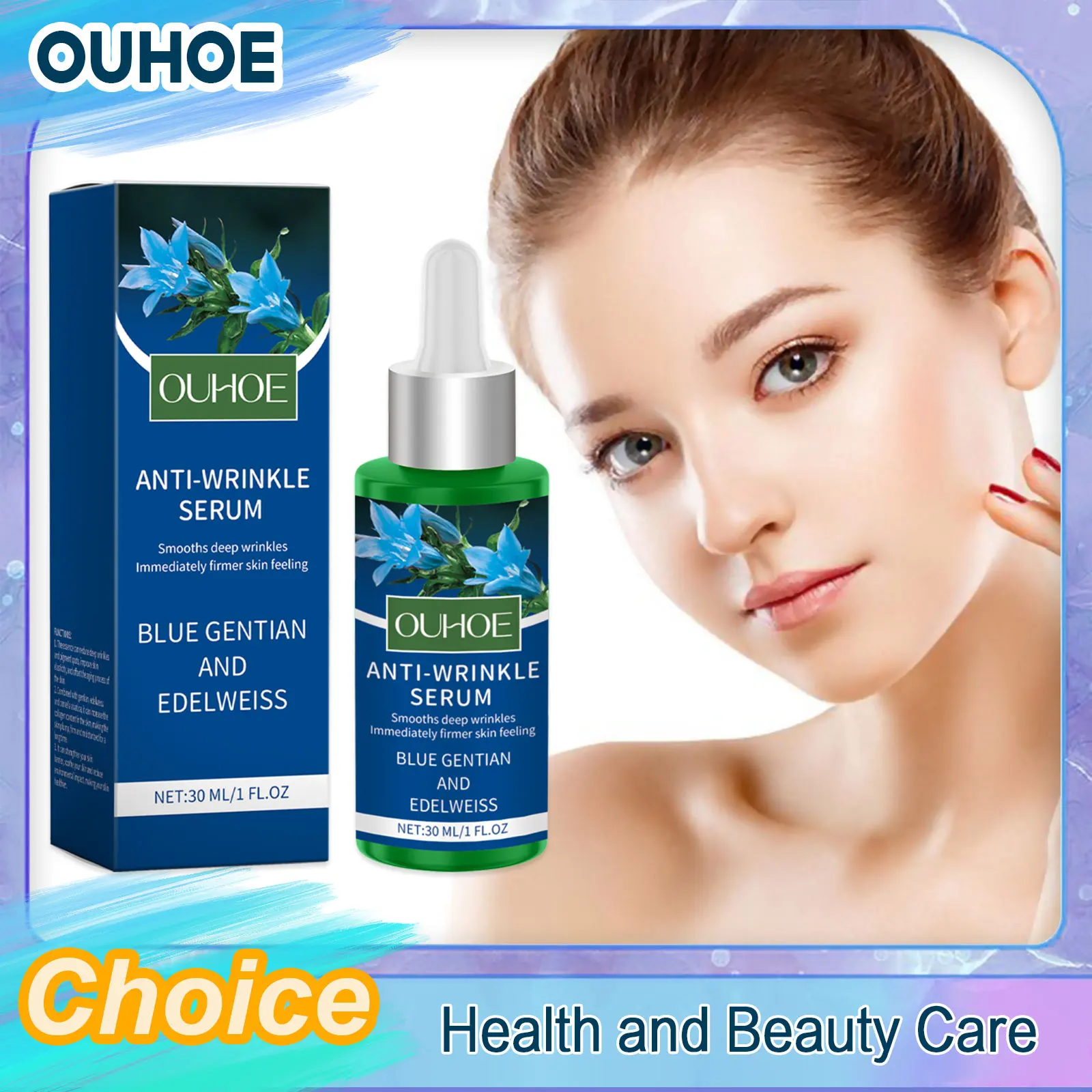 

Wrinkles Remover Serum Reduce Eye Fine Lines Firming Lifting Tightening Moisturizing Whitening Repairing Anti-Aging Face Essence