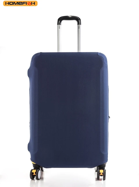 HOMEFISH Elastic Luggage Dust‑proof Protector Cover, Solid Color Universal Suitcase Skin for Travel Luggage 4