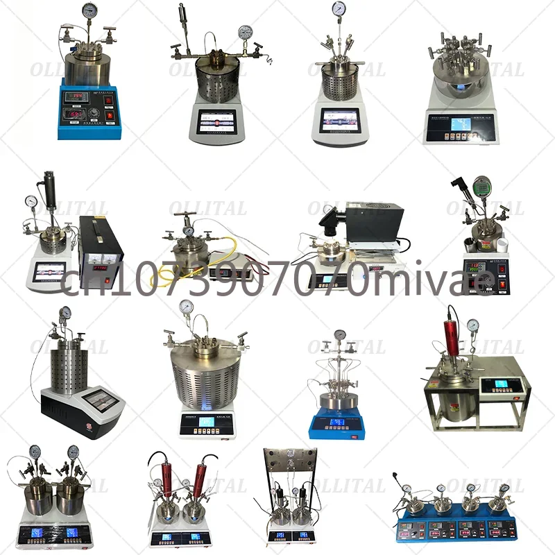 High Temperature and High Pressure Water Heat Kettle Lab Reactor Experimental Reactor for Tap Water Purification