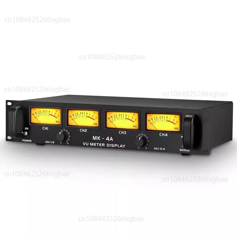 Audio VU Meter Pointer Music Level Meter Large Blue Display High-end with Power Amplifier DB Meter MK-4 MC-II