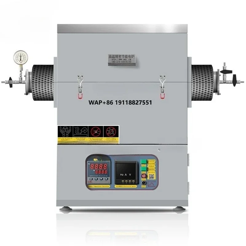 

1700c High Temperature Ceramic Tube Furnace Laboratory Vacuum Atmosphere Heating Equipment