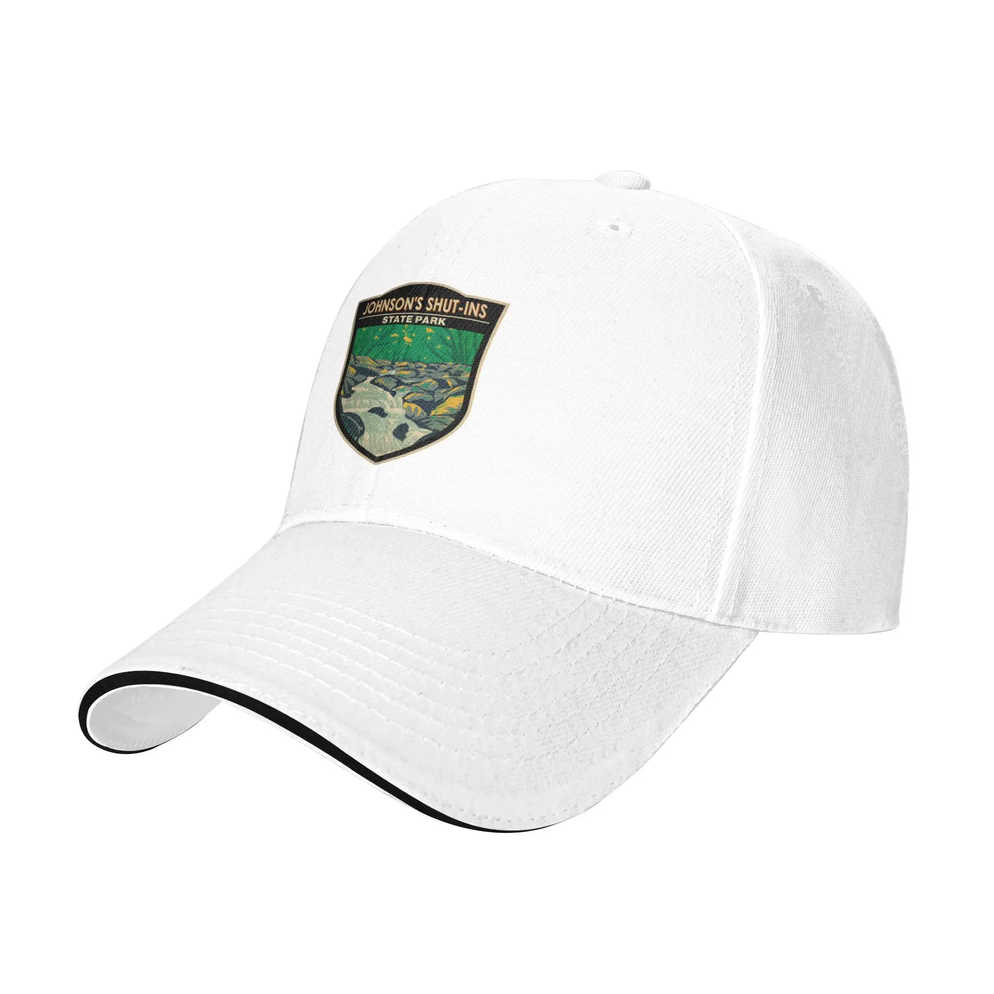 Johnsons Shut-Ins Missouri Travel Art Badge Gift For Children Men Women A Baseball Cap Hat