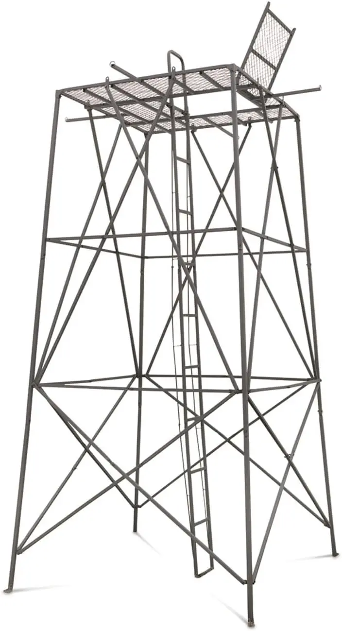 10' erhöhter Jagdturm-Plattform-Kletterleiterständer