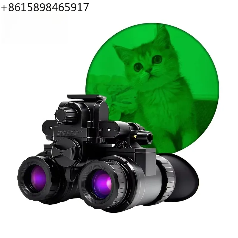 IREEDA PVS31 Head-Mounted with MX10160 Tube Gen2+/Gen3 IIT Night Vision Goggles Binoculars for Hunting Housing Kit with Lenses